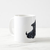 Schottischer Terrier Welpe Kaffeetasse (Vorderseite Links)