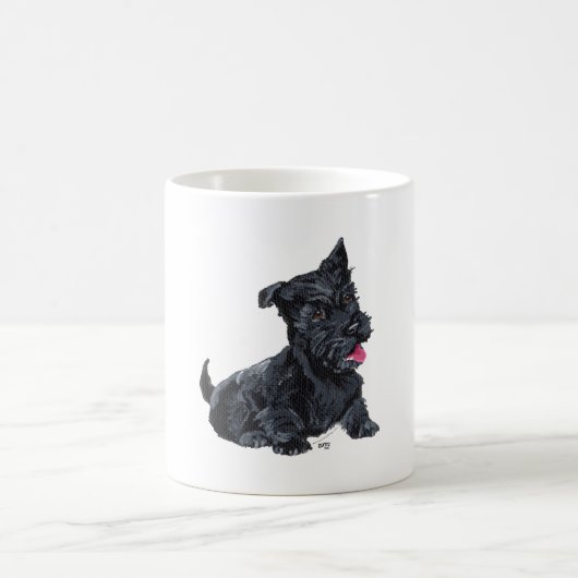 Schottischer Terrier Welpe Kaffeetasse (Mittel)