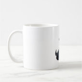 Schottischer Terrier Welpe Kaffeetasse (Links)