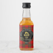 Schottischer Toast oder Text Alkoholflaschenetikett (Vorderseite)