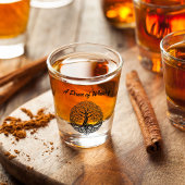 Schottischer Tree of Life Shot Glass Schnapsglas