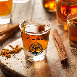Schottischer Tree of Life Shot Glass Schnapsglas