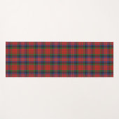 Schottischer Trend-ClanMacPhersonTartan Yogamatte (Vorderseite (Horizontal))