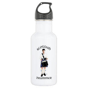 Schottischer Trommler - Blauer Kilt Trinkflasche