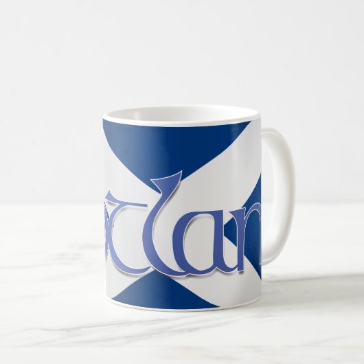 Schottischer Typ Kaffeetasse (VorderseiteRechts)