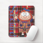 Schottischer Typ Mousepad (Mit Mouse)