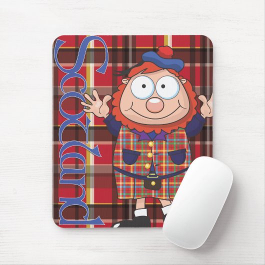 Schottischer Typ Mousepad (Mit Mouse)