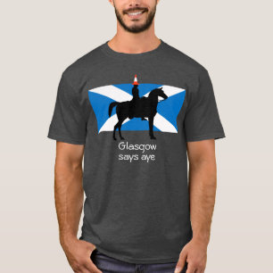 Schottischer Unabhängigkeits-T - Shirt Glasgows