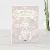 Schottischer Whisky Geburtstag Karte (Rückseite)