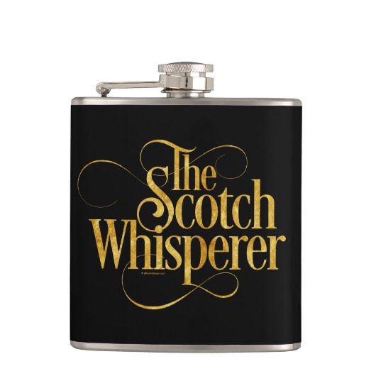 Schottischer Whisperer Flachmann (Vorderseite)