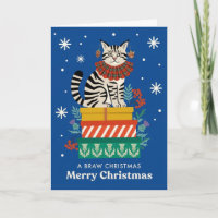 Schottischer Wildkatzen-Weihnachten