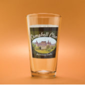 Schottisches Campbell Clan Burg Tartan Familiengla Glas