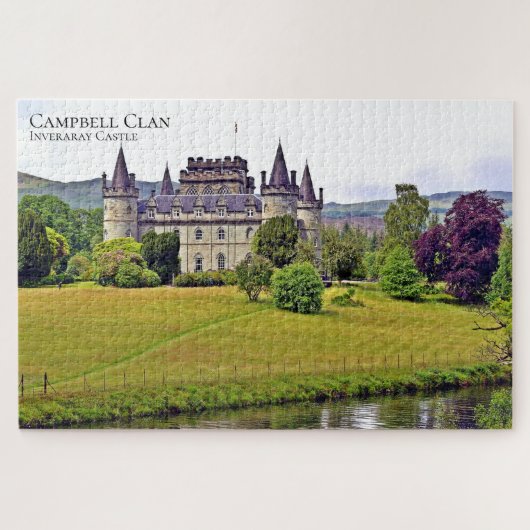 schottisches Campbell-Clan-Schloss-Puzzle Puzzle (Horizontal)