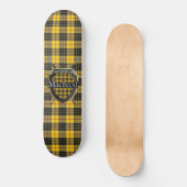 Schottisches Clan MacLeod Tartan-Schild Skateboard (Vorderseite)