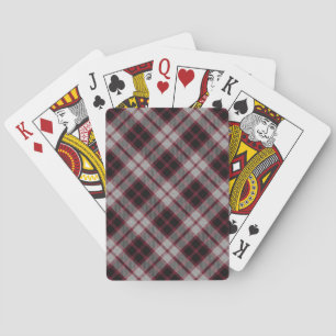 Schottisches Clan MacPherson-Tartan-Kartenspiel Spielkarten
