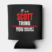 Schottisches Ding, das man nicht den Namen versteh Dosenkühler (Rückseite)