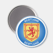 Schottisches Erbe-Emblem Magnet (Vorderseite/Rückseite)