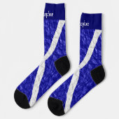 Schottisches Flaggen-Design Socken (Linkes Detail)
