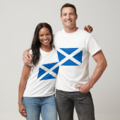 Schottisches Flaggent-shirt T-Shirt (Unisex)
