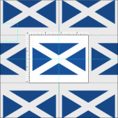 Schottisches Gewebe des Flaggenmuster-Gewebes DIY Stoff (Kachel)