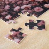 Schottisches Hochland-Kuh-Wildblume Puzzle (Seite)