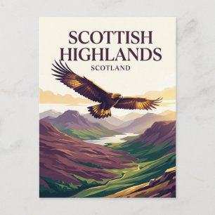 Schottisches Hochland Schottland Postkarte