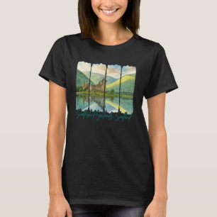 Schottisches Hochland Schottland Reisender Naturli T-Shirt