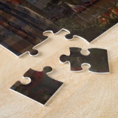 Schottisches Hochlanddorf-Puzzle Puzzle (Seite)