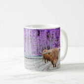 Schottisches Hochlandrind Kaffeetasse (VorderseiteRechts)