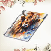 Schottisches Hochlandrind Notizblock