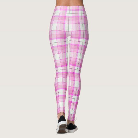 Schottisches Kariert Leggings (Rückseite)