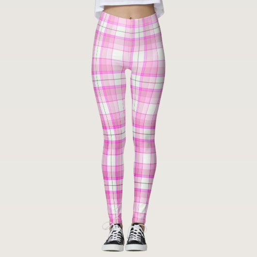 Schottisches Kariert Leggings (Vorderseite)