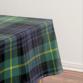 Schottisches Kariertes Tartan Muster Grün Lila Gel Tischdecke (Beispiel)