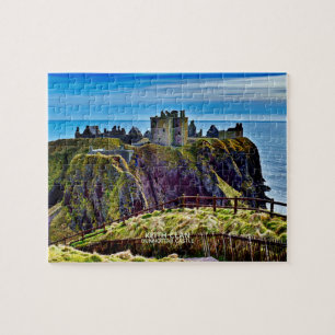 Schottisches Keith Clan's Dunnottar Castle Foto Puzzle