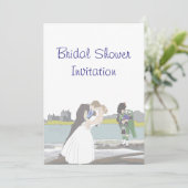 Schottisches, keltisches einladung (Stehend Vorderseite)