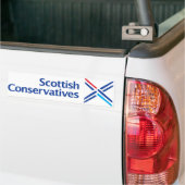 Schottisches Konservativ-Logo Autoaufkleber (Auf Lkw)