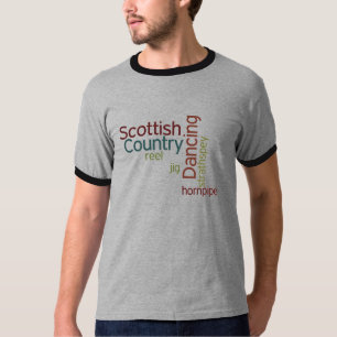 Schottisches Land-Tanzen T-Shirt