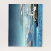 Schottisches Landschaftliches Leuchtturm View Oban Puzzle (Vertikal)