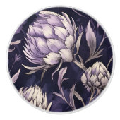 Schottisches Lila Keramikknauf (Vorderseite)