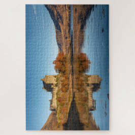 Schottisches Loch-Reflexions-Puzzle Puzzle