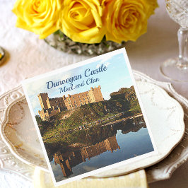 Schottisches MacLeod Clans Dunvegan Castle Foto Serviette