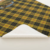 Schottisches MacLeod Clans Schloss Sherpa Blanket Sherpadecke (3/4)