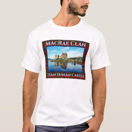 Schottisches MacRae Clans Eilean Donan Castle T-Shirt