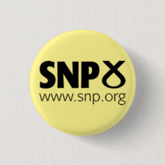 Schottisches nationales Party- (SNP)Logo Button (Vorderseite)