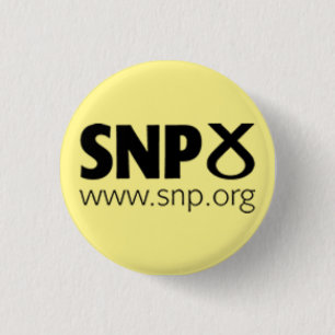 Schottisches nationales Party- (SNP)Logo Button