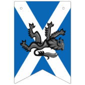 Schottisches Party, schottische Banner, Rampant Wimpelkette (Erste Fahne)