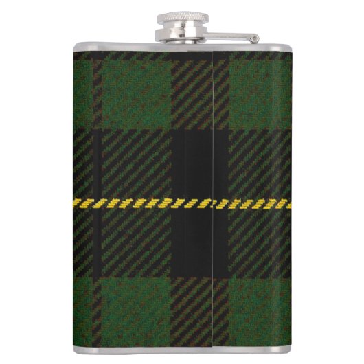 Schottisches Rampant-Löwe, Abzeichen/Wappen Flachmann (Rückseite)