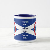 Schottisches Referendum ~ Ringer-Tasse Tasse (Zentrum)