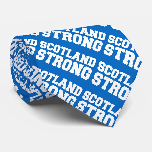 Schottisches Referendum über Schottland Krawatte (Gerollt)