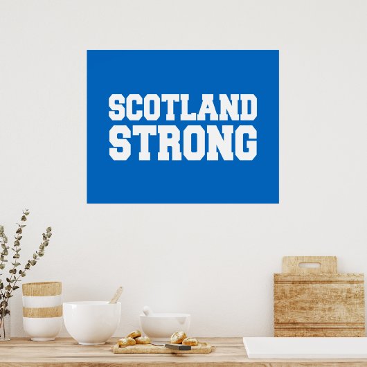 Schottisches Referendum über Schottland Poster (Küche)